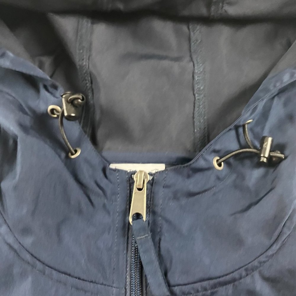 Champion Georgetown Hoyas Windbreaker Jacket Mens Large Blue - Picture 6 of 10